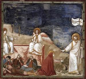 Giotto Di Bondone - No. 37 Scenes from the Life of Christ- 21. Resurrection (Noli me tangere) 1304-06