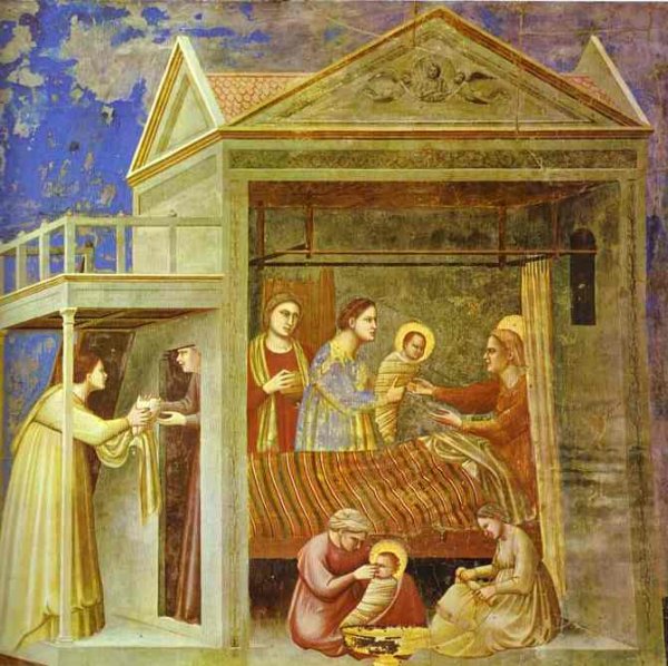 The Birth Of Mary 1304-1306