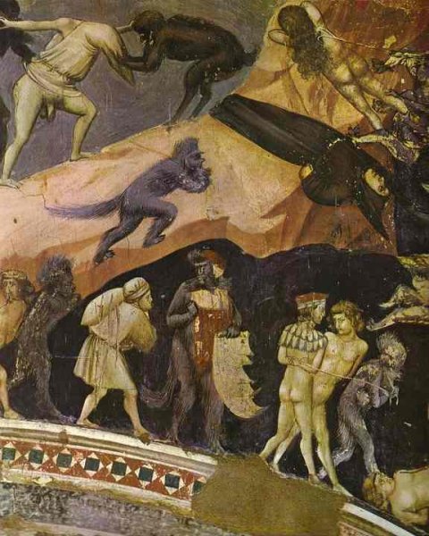 The Last Judgement Detail 3 1304-1306