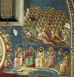 Last Judgment (detail 2) 1306, Fresco, Cappella Scrovegni (Arena Chapel), Padua