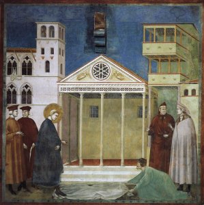 Legend of St Francis- 3. Dream of the Palace 1297-99