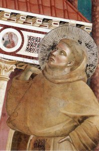 Legend of St Francis- 6. Dream of Innocent III 1297-99