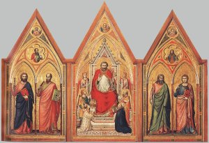 The Stefaneschi Triptych (verso) (2) c. 1330